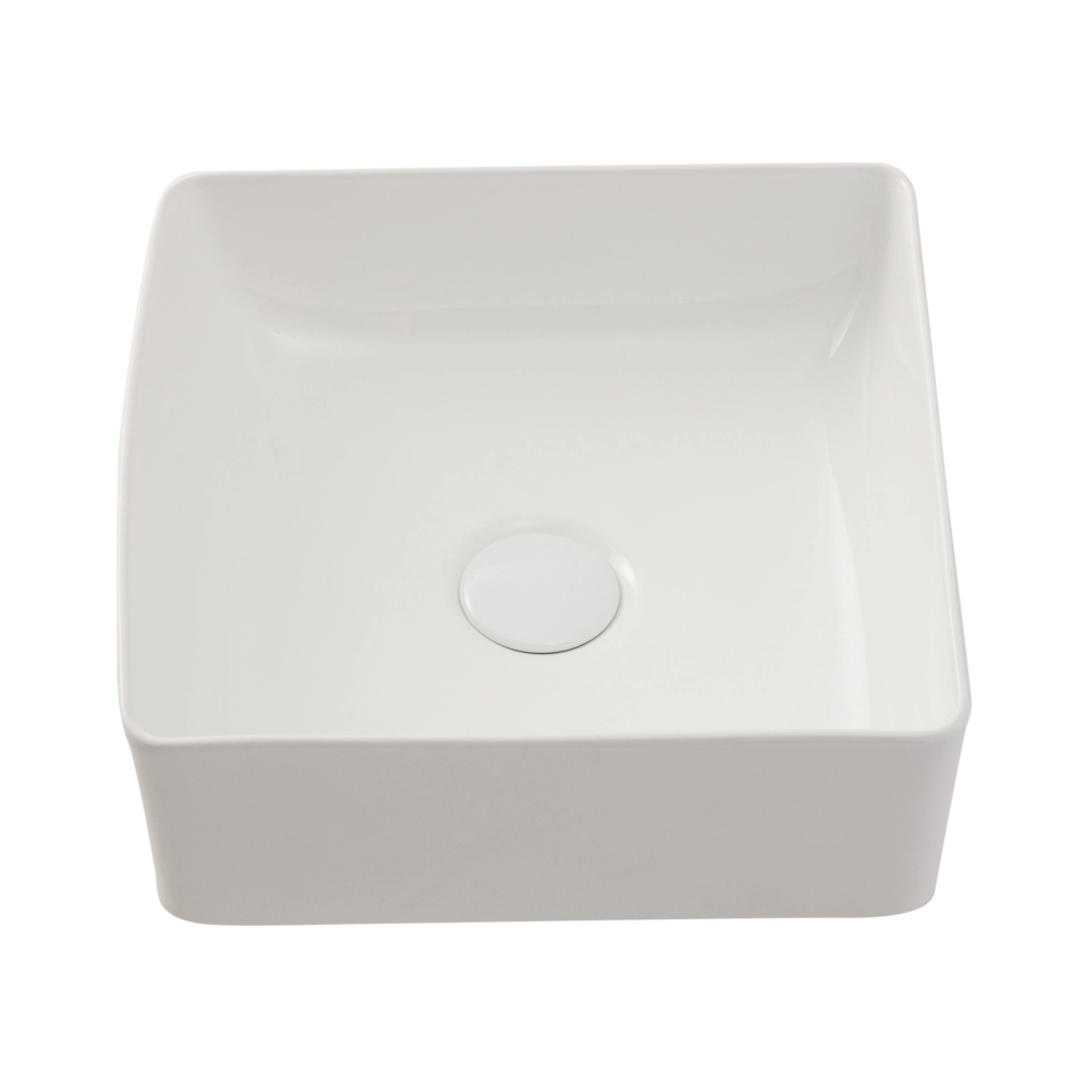 Kit Cuba de Apoio Slim Crisoprásio e Torneira Misturador Monocomando Baixa Paraná Pingoo.casa - Branco e Prata Kit Cuba de Apoio Slim Crisoprásio e Torneira Misturador Monocomando Baixa Paraná Pingoo.casa - Branco e Prata