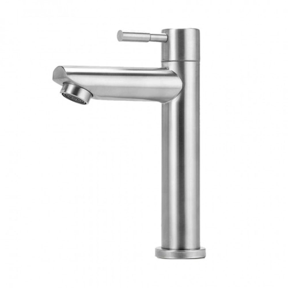 Kit Cuba de Apoio Slim Retangular com Válvula de Escoamento e Torneira para Banheiro Baixa Amazonas Pingoo.casa - Branco e Prata Kit Cuba de Apoio Slim Retangular com Válvula de Escoamento e Torneira para Banheiro Baixa Amazonas Pingoo.casa - Branco e Prata