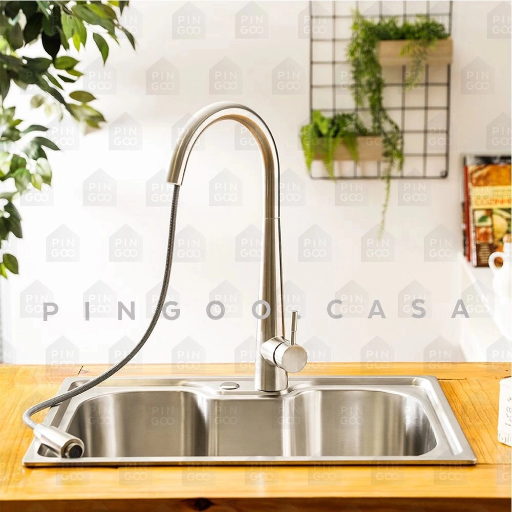 Kit Cuba Gourmet para Cozinha com Acessórios e Lixeira Aço Inox 201 60x42cm Carajás Prata