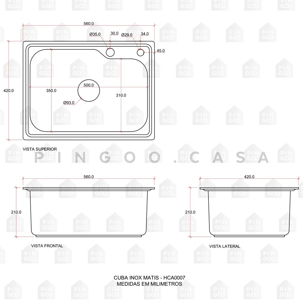Kit Cuba para Cozinha Pia com Acessórios Matis e Torneira Monocomando Gourmet Iriri  Prata Escovado