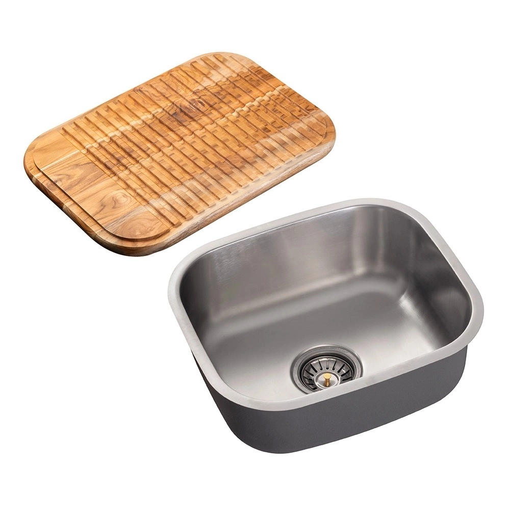 Kit Cuba Quadrada Aimoré e Tábua Para Lavanderia Prata