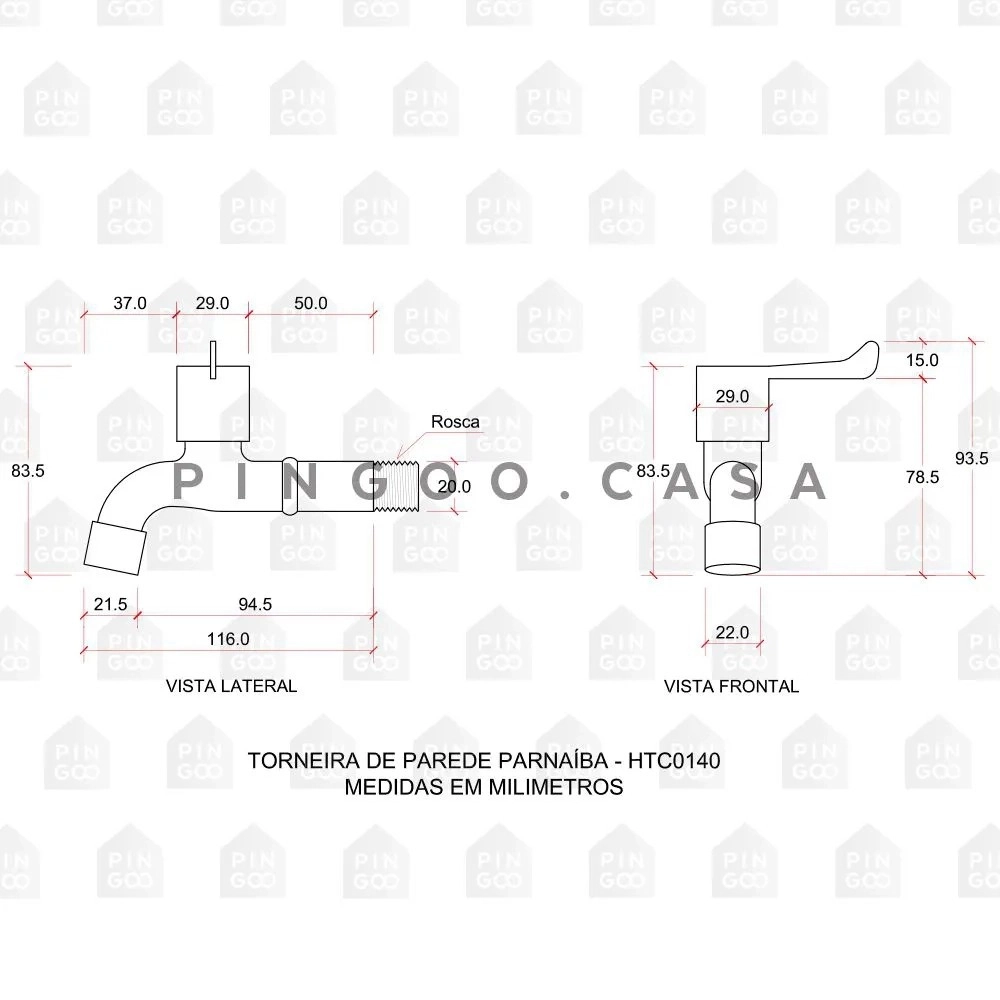Kit Tanque Aço Inox Atikum e Torneira Paranaíba Prata