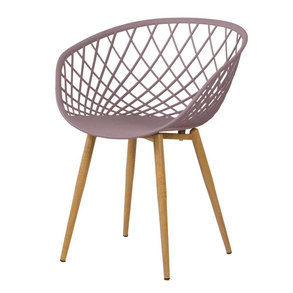 Cadeira de jantar Clarice Nest com design moderno e anatômico - Fendi
