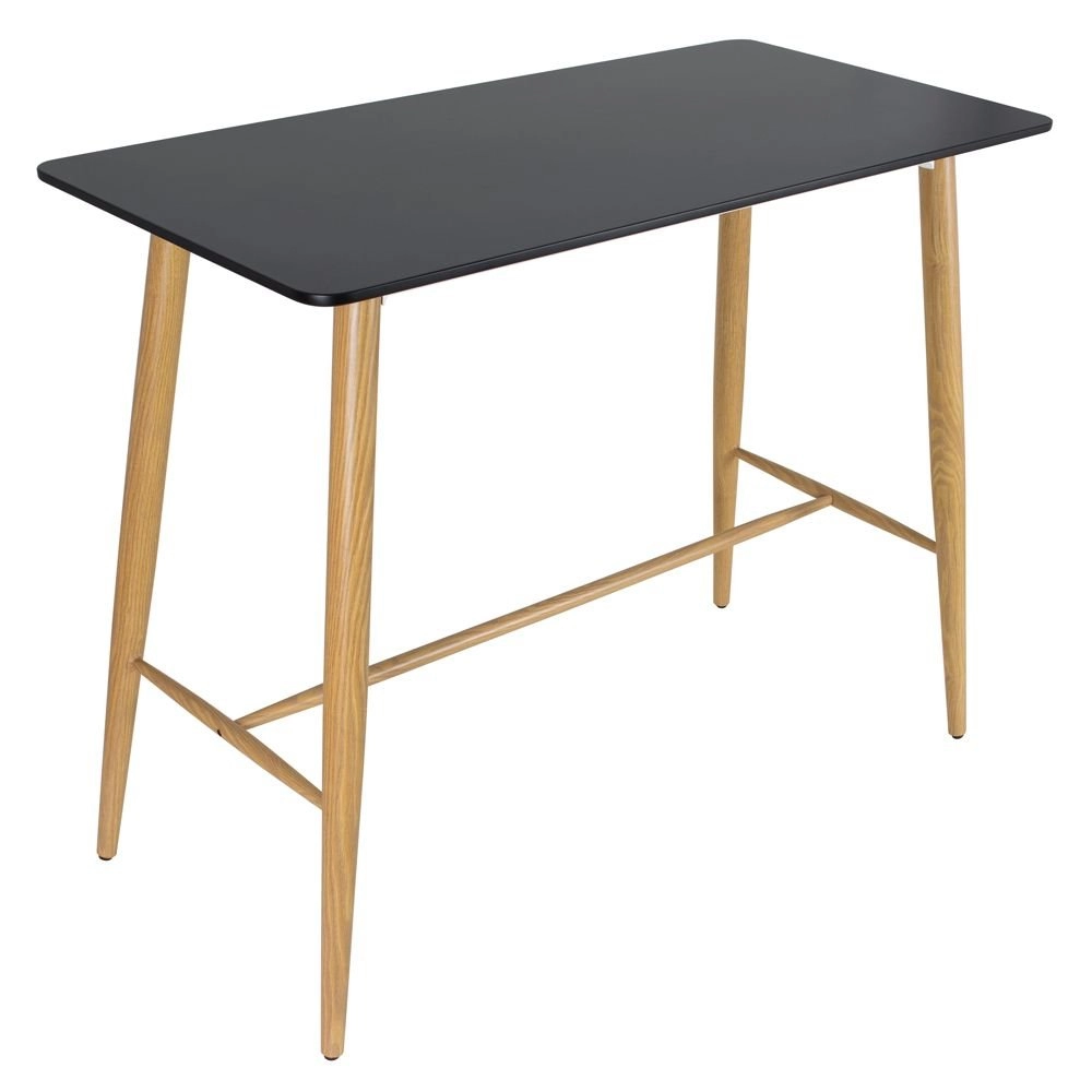 Mesa alta bancada retangular 60 x 120 cm - Preto Mesa alta bancada retangular 60 x 120 cm - Preto