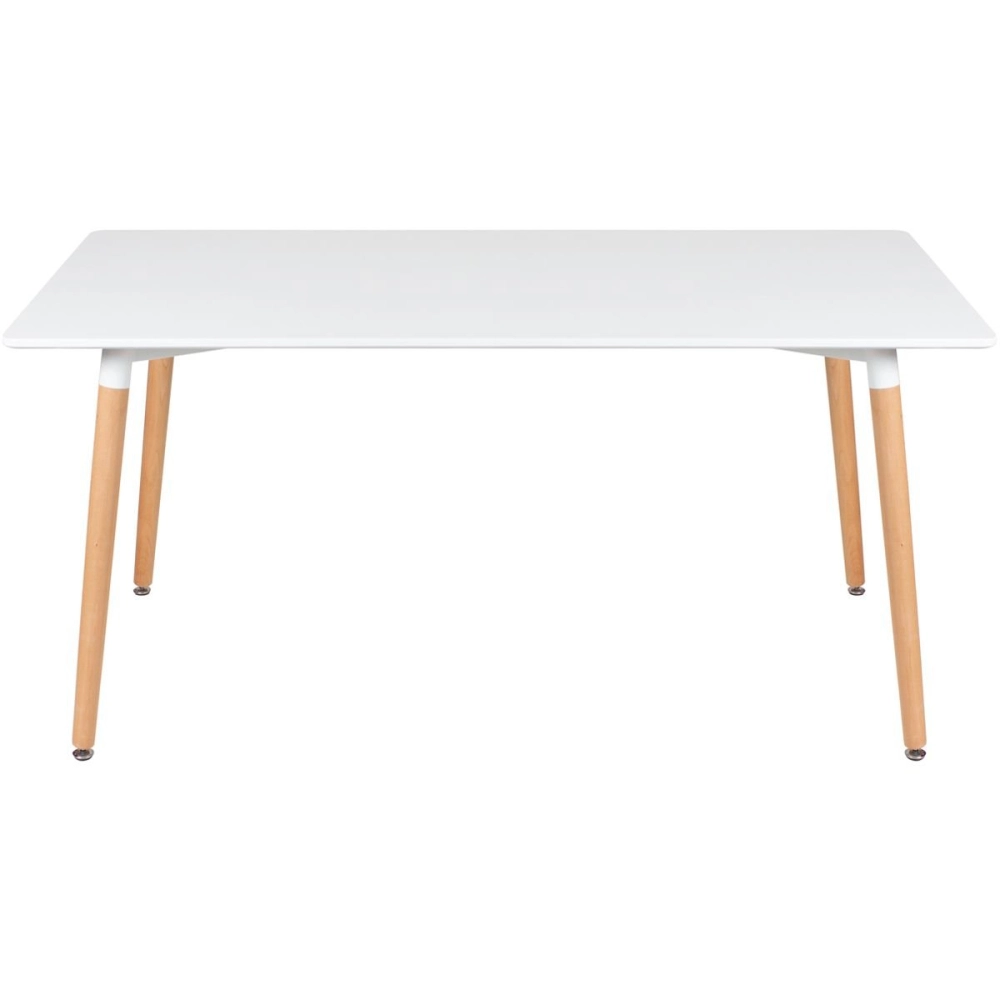 Mesa de jantar retangular Eames - 80 x 160 cm - Branco Mesa de jantar retangular Eames - 80 x 160 cm - Branco