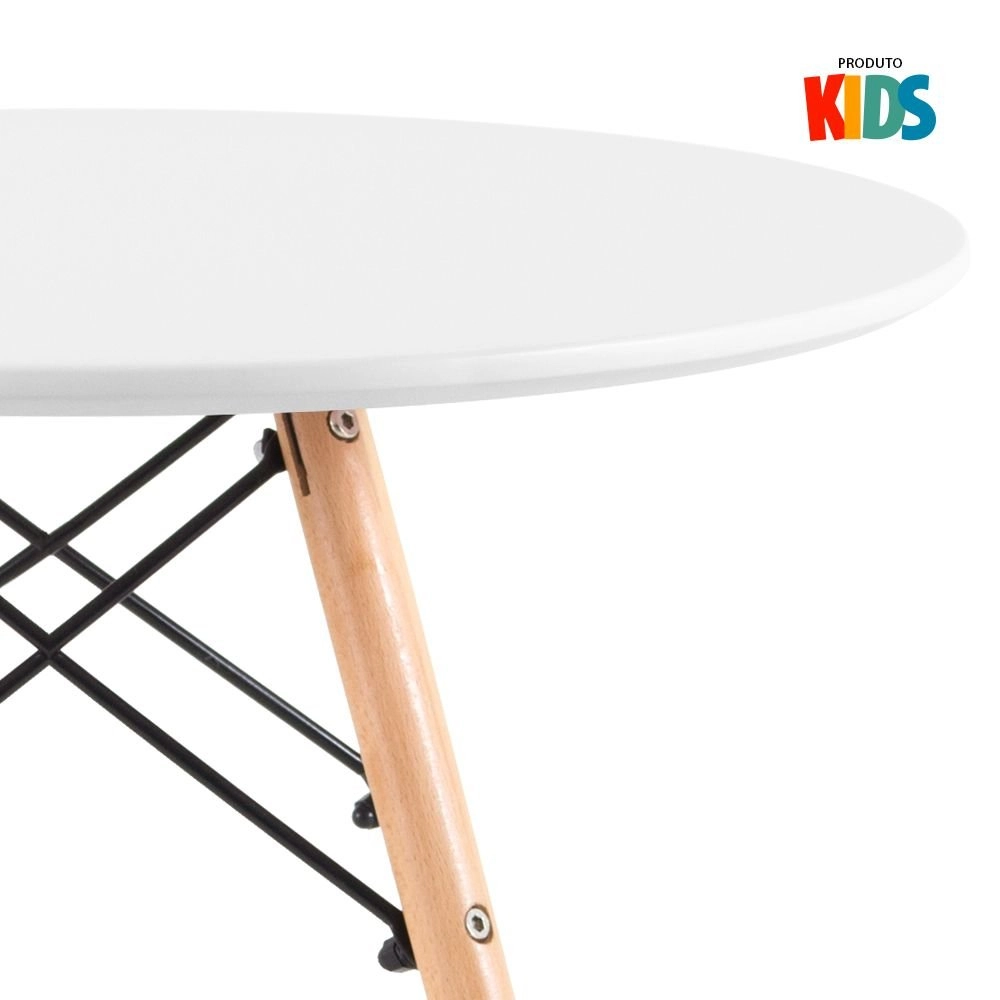 Mesa Eames Infantil Junior - Branco Mesa Eames Infantil Junior - Branco