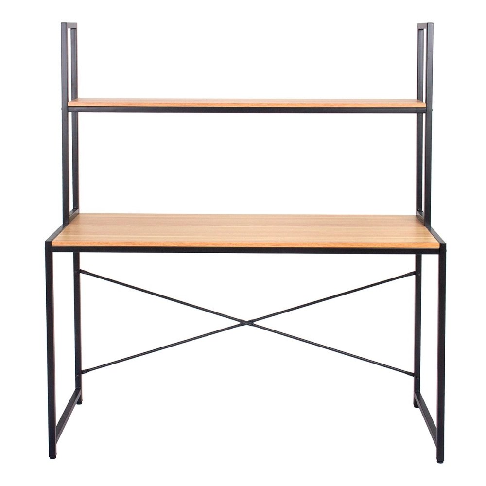Mesa Escrivaninha de Escritório com Apoio Aéreo Talling - Preto Mesa Escrivaninha de Escritório com Apoio Aéreo Talling - Preto
