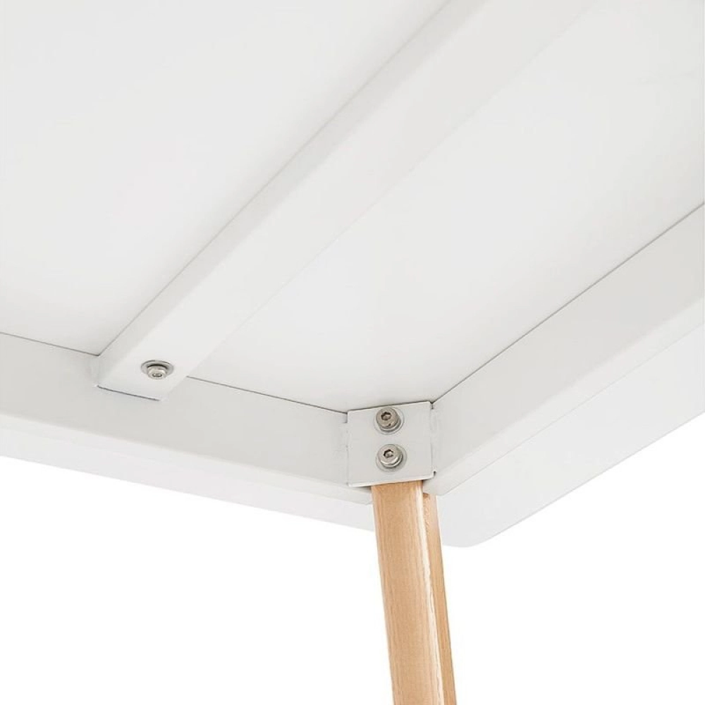 Mesa Leda Retangular 80 x 120 cm - Branco Mesa Leda Retangular 80 x 120 cm - Branco