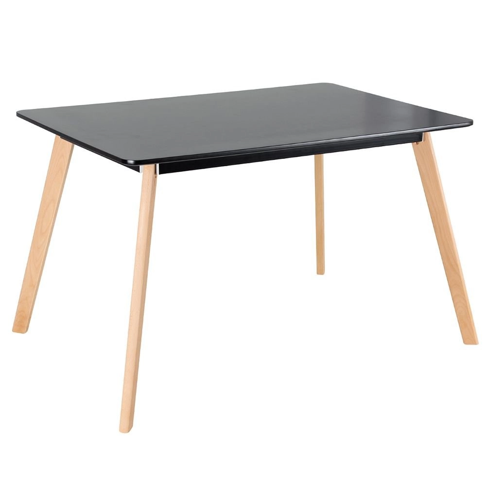 Mesa Leda Retangular 80 x 120 cm - Preto Mesa Leda Retangular 80 x 120 cm - Preto