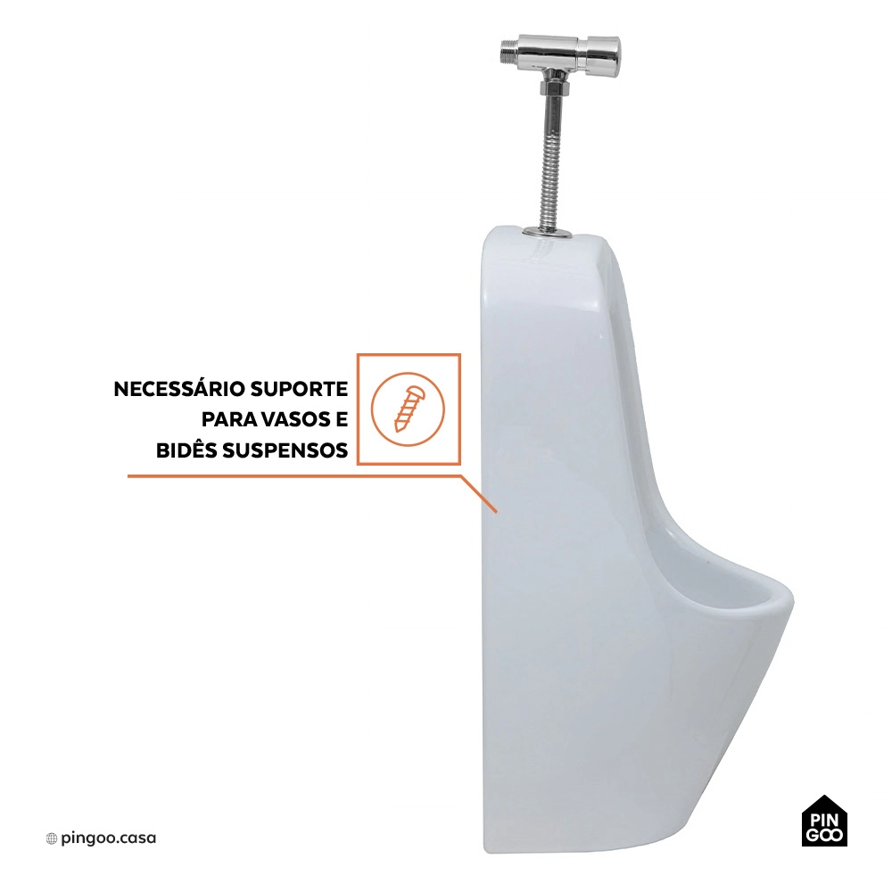 Mictório com Sifão Integrado Berilo Branco