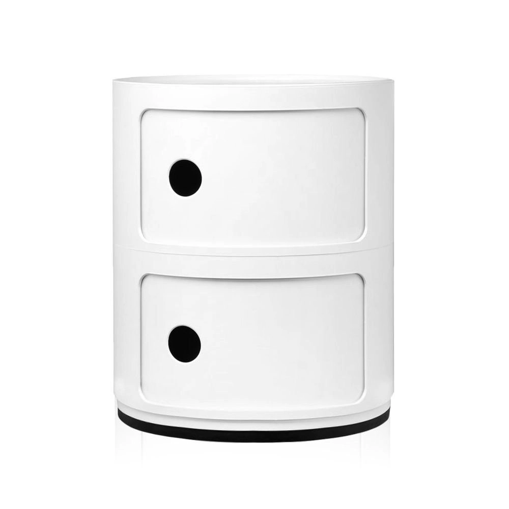 Módulo organizador Componibili Castelli 2 andares Branco Módulo organizador Componibili Castelli 2 andares Branco