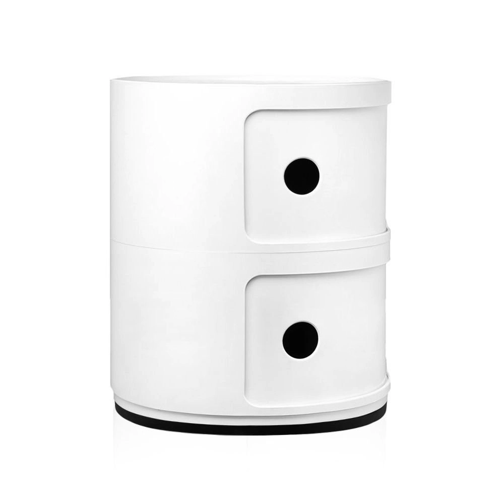Módulo organizador Componibili Castelli 2 andares Branco Módulo organizador Componibili Castelli 2 andares Branco