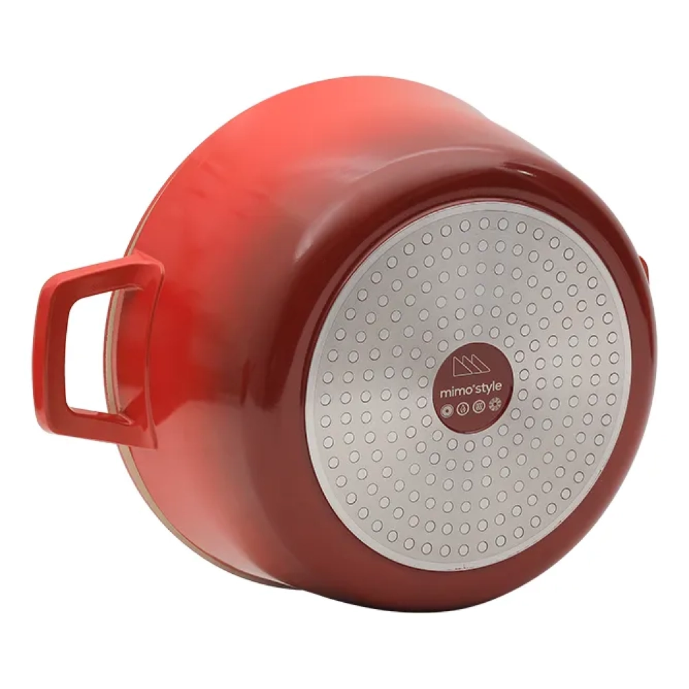 Panela Caçarola Antiaderente Inox 28cm Cook &amp; Chef - Mimo Style
