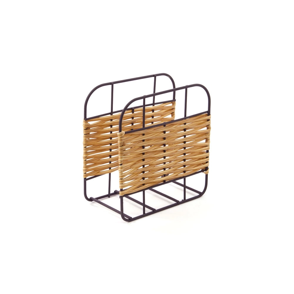 Porta Guardanapo Rattan Iron - Mimo Style