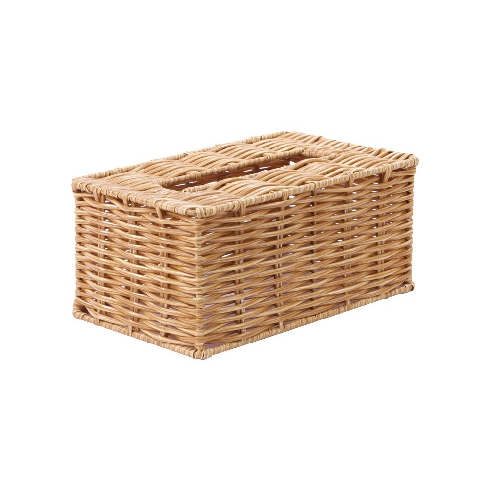 Porta Lenço de Papel Rattan Iron - Mimo Style