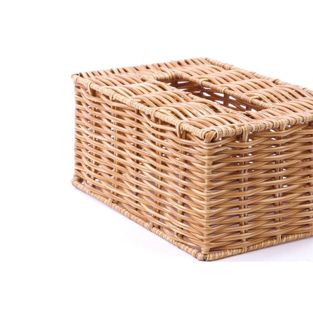 Porta Lenço de Papel Rattan Iron - Mimo Style