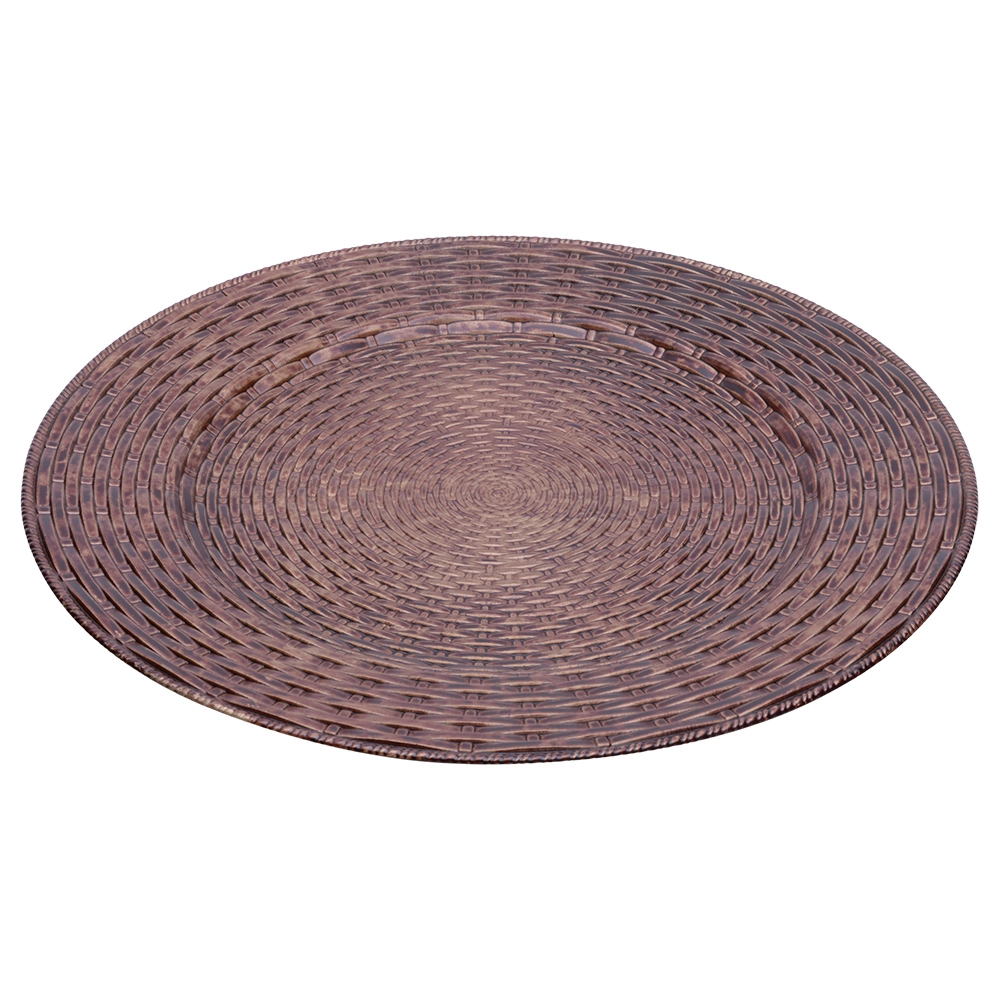 Sousplat Rattan Bronze - Mimo Style Sousplat Rattan Bronze - Mimo Style