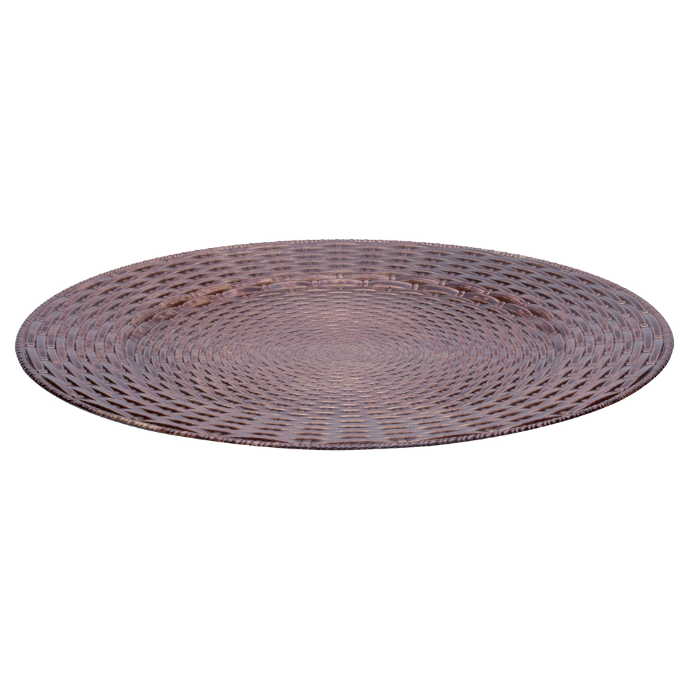 Sousplat Rattan Bronze - Mimo Style Sousplat Rattan Bronze - Mimo Style