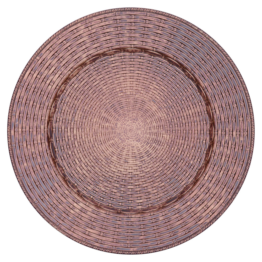 Sousplat Rattan Bronze - Mimo Style Sousplat Rattan Bronze - Mimo Style