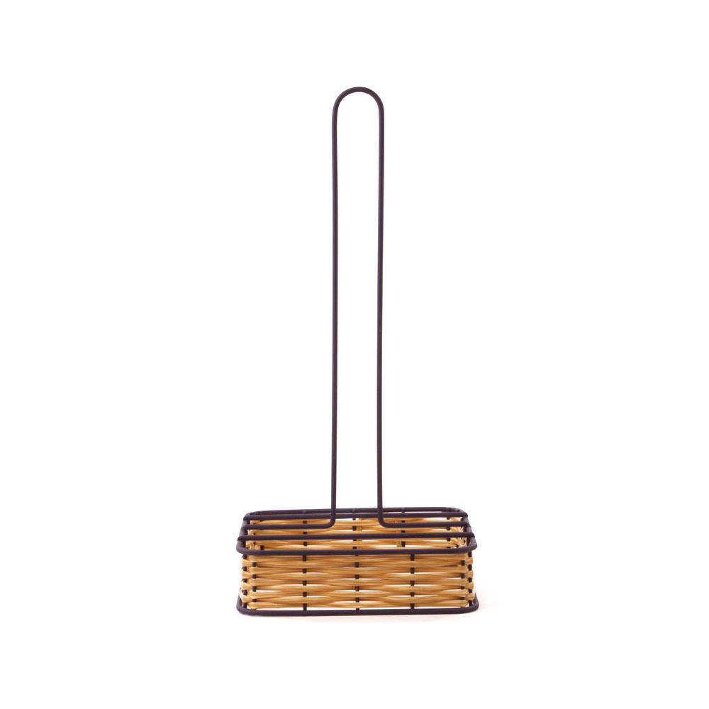 Suporte Papel Toalha Rattan Iron - Mimo Style Suporte Papel Toalha Rattan Iron - Mimo Style