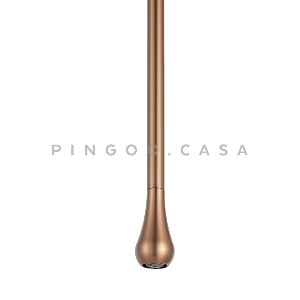 Torneira de Teto Para Banheiro Tarumã Dourado Rose