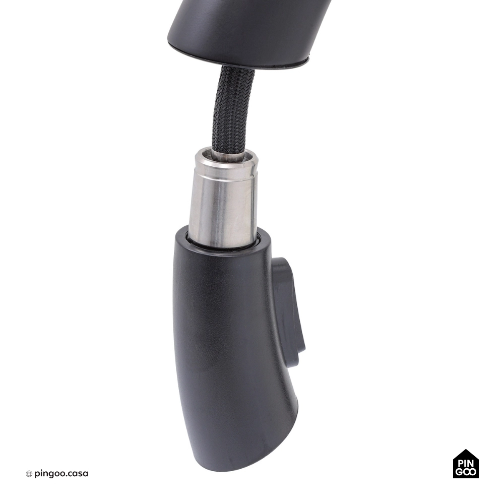 Torneira para Cozinha Gourmet Misturador Monocomando Extensível Juruá Preto
