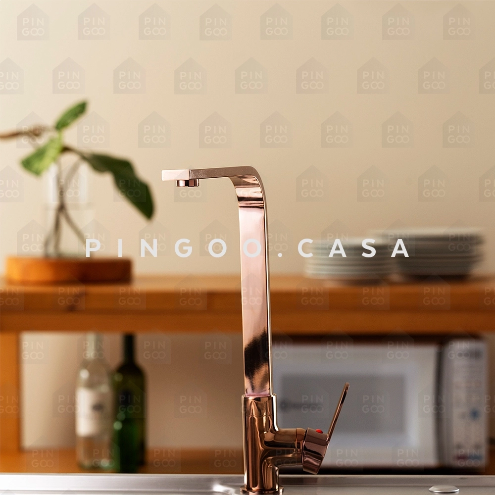 Torneira para Cozinha Gourmet Misturador Monocomando Tapajós Cobre