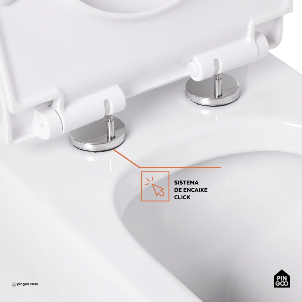 Vaso Sanitário Monobloco Caixa Acoplada Privada Berilo Pingoo.casa - Branco Vaso Sanitário Monobloco Caixa Acoplada Privada Berilo Pingoo.casa - Branco