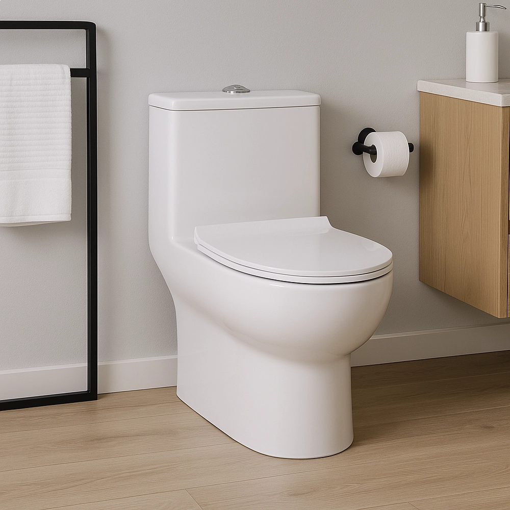 Vaso Sanitário Monobloco Caixa Acoplada Privada Berilo Pingoo.casa - Branco Vaso Sanitário Monobloco Caixa Acoplada Privada Berilo Pingoo.casa - Branco