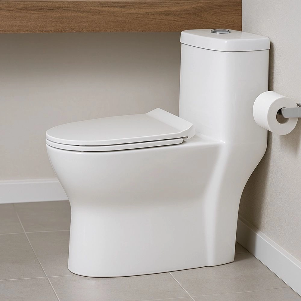 Vaso Sanitário Monobloco Caixa Acoplada Privada Zircônia Pingoo.casa - Branco Vaso Sanitário Monobloco Caixa Acoplada Privada Zircônia Pingoo.casa - Branco