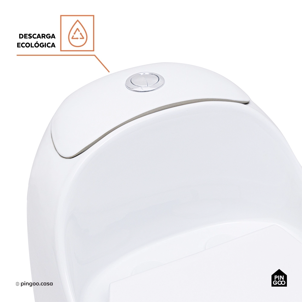 Vaso Sanitário Monobloco Caixa Acoplada Privada Aquarela Branco