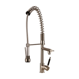 Torneira Para Cozinha Gourmet Misturador Monocomando Ituí Pingoo.casa - Prata Escovado