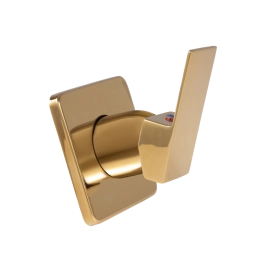 Acabamento de Misturador Monocomando Quadrado para Banheiro Oiapoque Pingoo.casa - Dourado