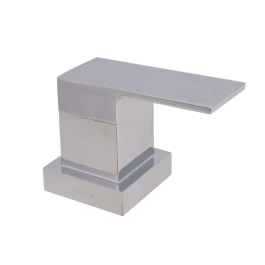 Acabamento de Misturador Monocomando para Banheiro Purangi Pingoo.casa - Prata