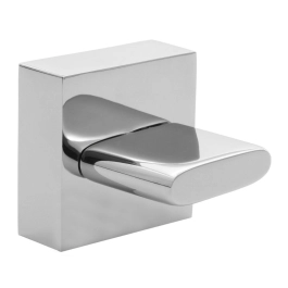 Acabamento de Registro Para Banheiro Quadrado Toropi Prata