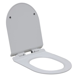 Assento Termofixo com Soft Close para Vaso Sanitário Amazonita - Branco