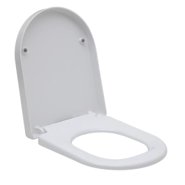 Assento Plástico com Soft Close para Vaso Sanitário Galena - Branco