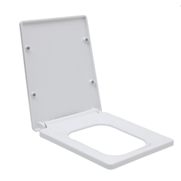 Assento Plástico com Soft Close para Vaso Sanitário Opala Pingoo.casa - Branco