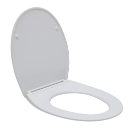 Assento Termofixo com Soft Close para Vaso Sanitário Aquarela - Branco