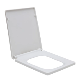 Assento Termofixo com Soft Close para Vaso Sanitário Topázio - Branco