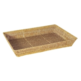 Bandeja Média Claro 39x27x5 Multiuso - Mimo Style