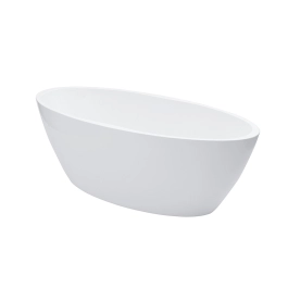 Banheira Freestanding Imersão Acrílico 170 cm Rubi Branco
