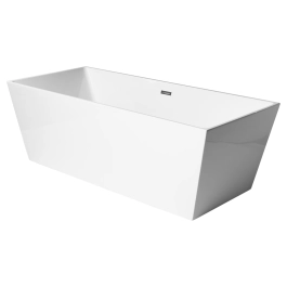 Banheira Freestanding Imersão Acrílico 180 cm Safira Branco