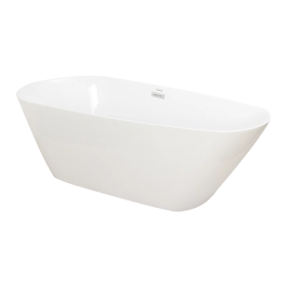 Banheira Freestanding Imersao 170 cm Ipameri Pingoo.casa - Branco