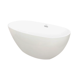 Banheira Freestanding Imersao 150 cm Juqueri Pingoo.casa - Branco