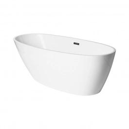 Banheira Freestanding Imersão Acrílico 169 cm Pirita Branco
