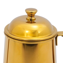 Bule Bico Fino Inox Golden - Mimo Style