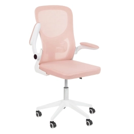 Cadeira escritório rodizio office Bytes - Rosa claro Cadeira escritório rodizio office Bytes - Rosa claro