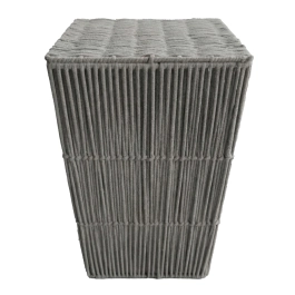 Cesto de Roupa Ecocotton Cinza - Mimo Style