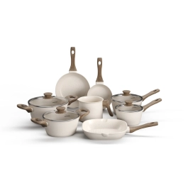 Conjunto de 8 Panelas Style Cook Mármol - Mimo Style